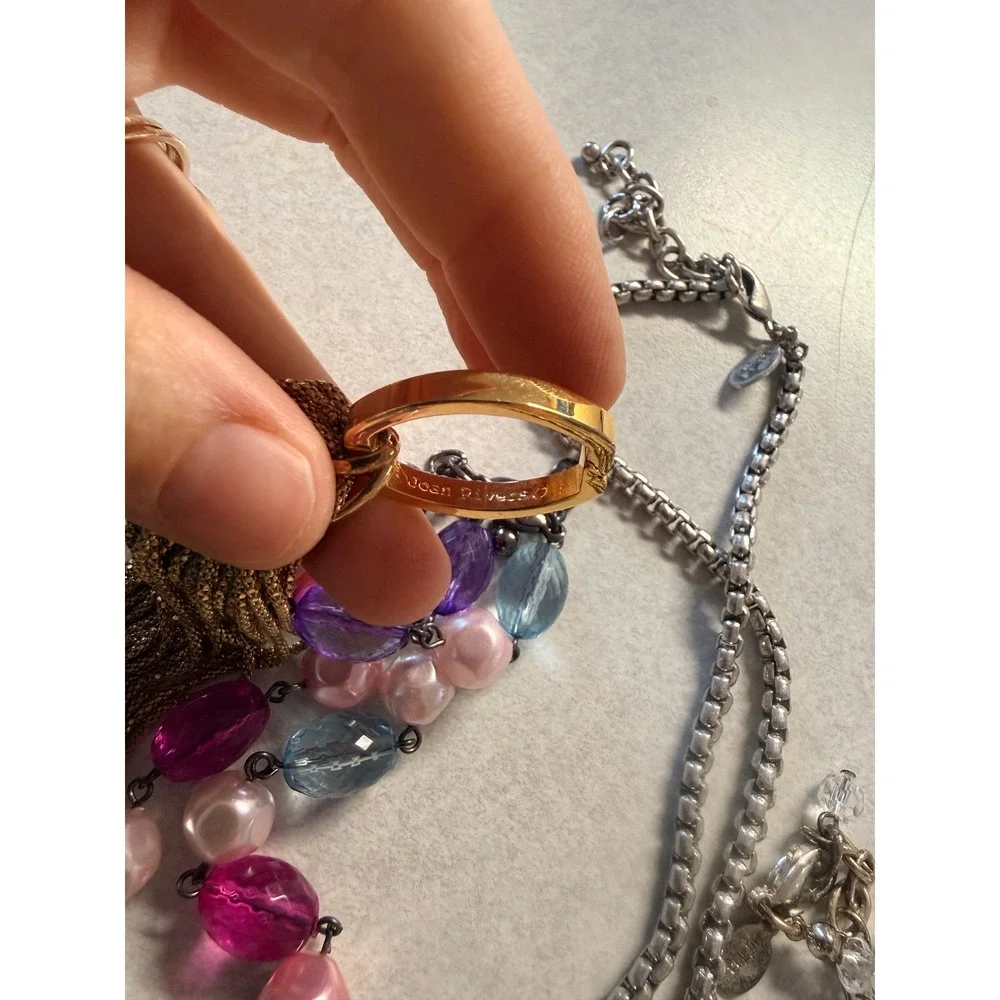 Lot of 5 Joan‎ Rivers Costume Jewelry Necklaces